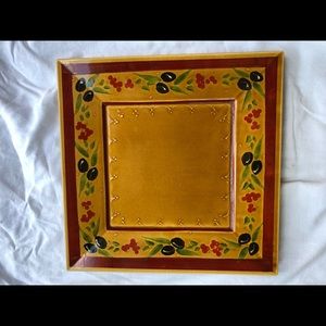 NWT Williams Sonoma 12” Square Serving Platter